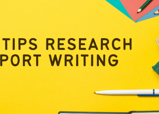how to write research report